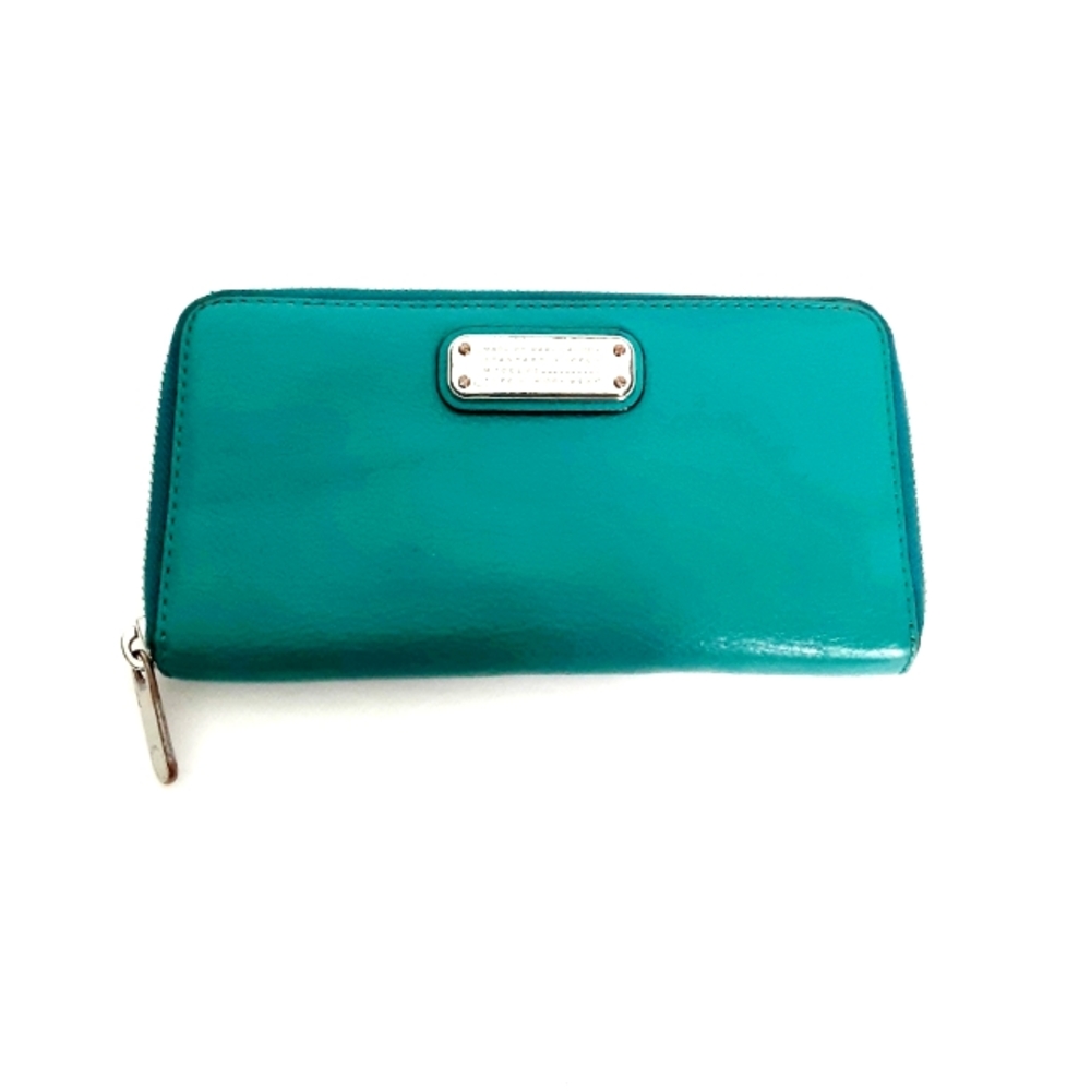 Marc by Marc Jacobs Teal Zip-Around Wallet